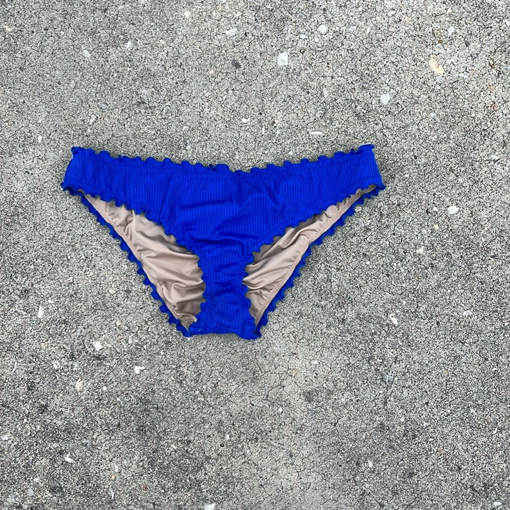 Blue Bikini Bottoms